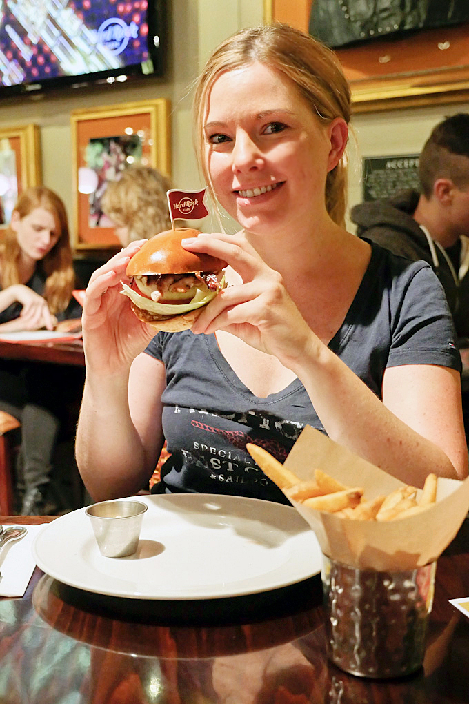 Summer cheeseburger Gaumenfreundin - Hard Rock Cafe Cologne 
